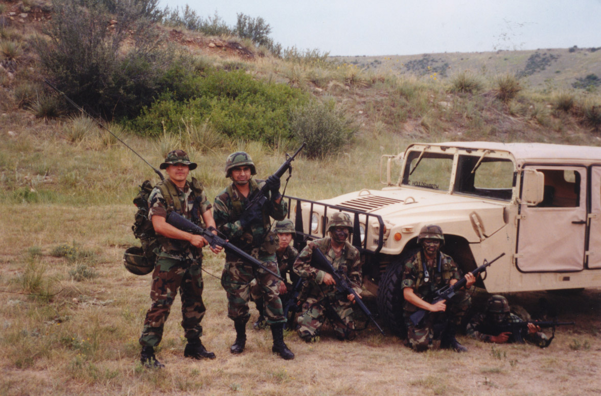 Army Days as a child